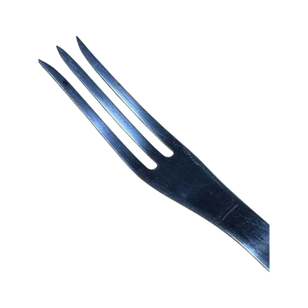 CUTCO 1726 KK Turning Fork Olean NY USA Classic Handle Dark Brown